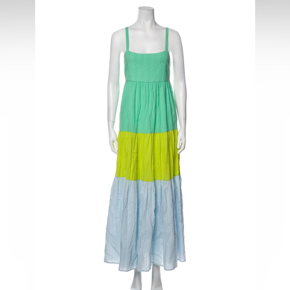 Tanya Taylor colorblock sundress